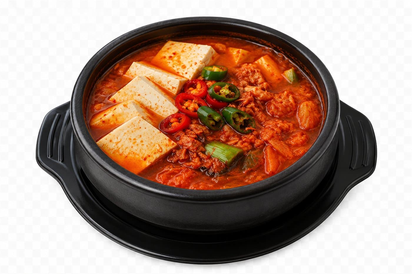 Kimchi jjigae — Korean kimchi stew with tofu